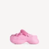 Crocs™-mules för damer med Jibbitz™ i ljusrosa Crocs™-mules för damer med Jibbitz™ i ljusrosa
