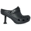 Crocs x Balenciaga-skor ”Black” 677390W1S8E1000