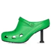 Crocs x Balenciaga-skor ”Grön” 677390W1S8E3033