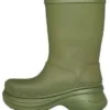 Crocs x Balenciaga-stövlar ”Army Green” 677384W1S8E3195