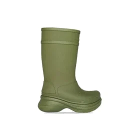 Crocs x Balenciaga-stövlar ”Army Green” 677384W1S8E3195