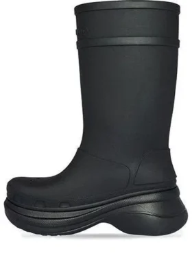 Crocs x Balenciaga-stövlar ”Black” 677388W1S8E1000