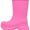 Crocs x Balenciaga-stövlar ”Bright Pink” 677388W1S8E5300