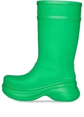 Crocs x Balenciaga-stövlar ”Green” 677388W1S8E3033