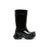 Crocs x Balenciaga stövlar med lackfinish ”Svart” 677388W1S8X