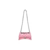 Crush liten kedjeväska, quiltad ”Pink” 716351210J05812