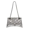 Crush liten kedjeväska, quiltad ”Silver” 716351210IW8110