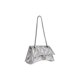Crush liten kedjeväska, quiltad ”Silver” 716351210IW8110