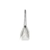Crush medelstor kedjeväska, quiltad ”Optic White” 716393210J09001
