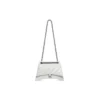 Crush medelstor kedjeväska, quiltad ”Optic White” 716393210J09001