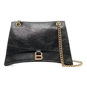 Crush Medium Chain Bag ”Black” 716393210IT1000
