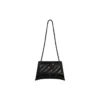Crush Medium kedjeväska, quiltad ”Black” 716393210IY1000