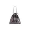 Crush Medium Tote Bag Metallized ”Grey” 7429412AATG1314