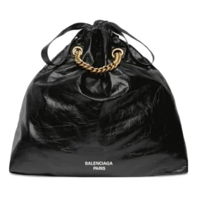 Crush Medium Tote Bag ”Svart” 742941210IT1000