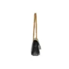 Crush Small Chain Bag med krokodilprägling ”Black” 716351210IX1000