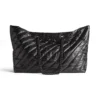 Crush stor quiltad allround-tote ”Svart” 7717182AAWW1000