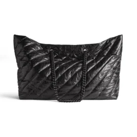 Crush stor quiltad allround-tote ”Svart” 7717182AAWW1000