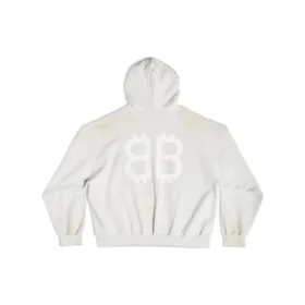 Crypto Luvtröja Medium Fit ”Off White” 742603TOVU7