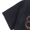 Crypto-T-shirt i oversized-modell ”Black Faded” 739028TOVN81055