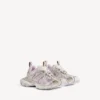 Dam-sneaker 3XL Extreme Laces B i beige/brunt/lila