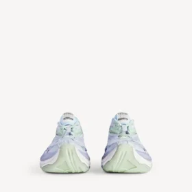 Dam-sneaker i ljusblått/lila/lime