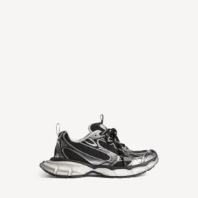 Dam-sneaker i storlek 3XL i svart/silver
