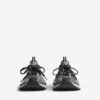 Dam-sneaker i storlek 3XL i svart/silver Dam-sneaker i storlek 3XL i svart/silver