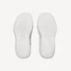 Dam-sneakers av modellen Hamptons i vit färg med medium slitageeffekt Dam-sneakers av modellen Hamptons i vit färg med medium slitageeffekt