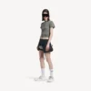 Dam-sneakers av modellen Hamptons i vit färg med medium slitageeffekt Dam-sneakers av modellen Hamptons i vit färg med medium slitageeffekt