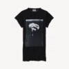 Dam-T-shirt ”The Song of the Highest Tower” i storlek S, svart