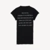 Dam-T-shirt ”The Song of the Highest Tower” i storlek S, svart