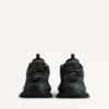 Dam-track-sneaker i svart