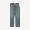 Dammjeans med normal passform i smutsigt vintageblått Dammjeans med normal passform i smutsigt vintageblått