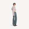 Dammjeans med normal passform i smutsigt vintageblått Dammjeans med normal passform i smutsigt vintageblått