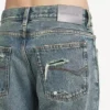 Dammjeans med normal passform i smutsigt vintageblått Dammjeans med normal passform i smutsigt vintageblått