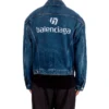 Denim-jackor i stor passform ”Blue” 643398TJW214254