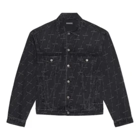 Denim-jackor i stor storlek ”Charcoal” 620731TJW411052
