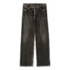 Denimbyxor med trompe-l’œil-effekt ”Black” 751503TOL991000