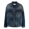 Denimjackor med broderad logotyp ”Blue” 671889TJW754021