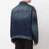 Denimjackor med broderad logotyp ”Blue” 671889TJW754021