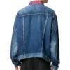 Denimjackor med logotyp vid halsen ”Blå” 571324TCW032340