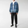 Denimjackor med logotyp vid halsen ”Blå” 571324TCW032340