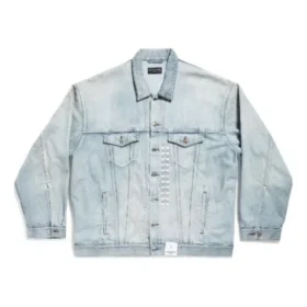 Denimstorleksetikettjackor ”Blue” 767947TDW144016