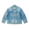 Destroyed Denim Jacket ”Blue” 727840TNW014268