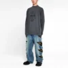 Detta är inte den nya Balenciaga-logotröjan ”Dark Grey” 652981TKVE41069
