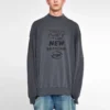 Detta är inte den nya Balenciaga-logotröjan ”Dark Grey” 652981TKVE41069