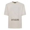 DIN ANNONS HÄR Oversized-T-shirt ”Beige” 676589TLVF49054