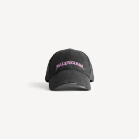 DIY-baseballkeps för herr från Balenciaga i svart DIY-baseballkeps för herr från Balenciaga i svart