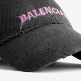 DIY-baseballkeps för herr från Balenciaga i svart DIY-baseballkeps för herr från Balenciaga i svart