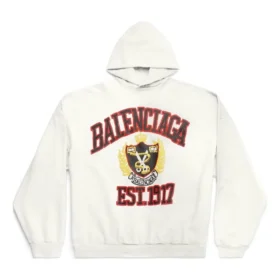 DIY College-luvtröja ”White” 744463TOVK29012